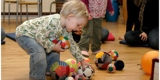 Tumlingerytmik på Herfølge Bibliotek onsdag d. 24. september